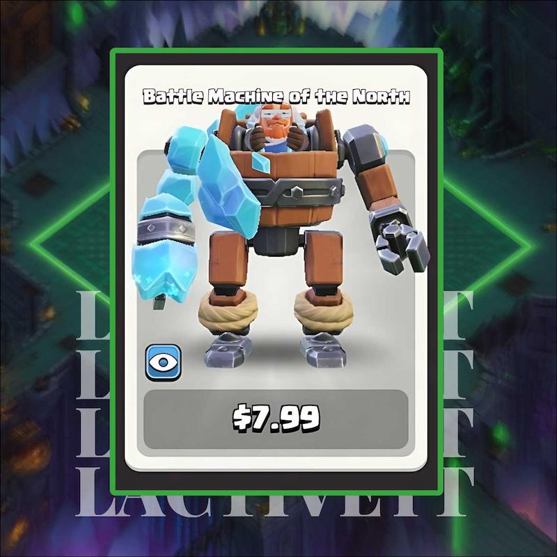 اسکین ماشین جنگی | Battle Machine of the NORTH