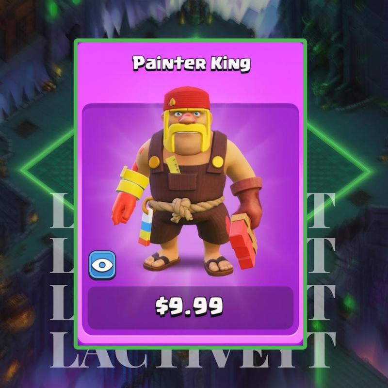 اسکین پادشاه نقاش | Painter King