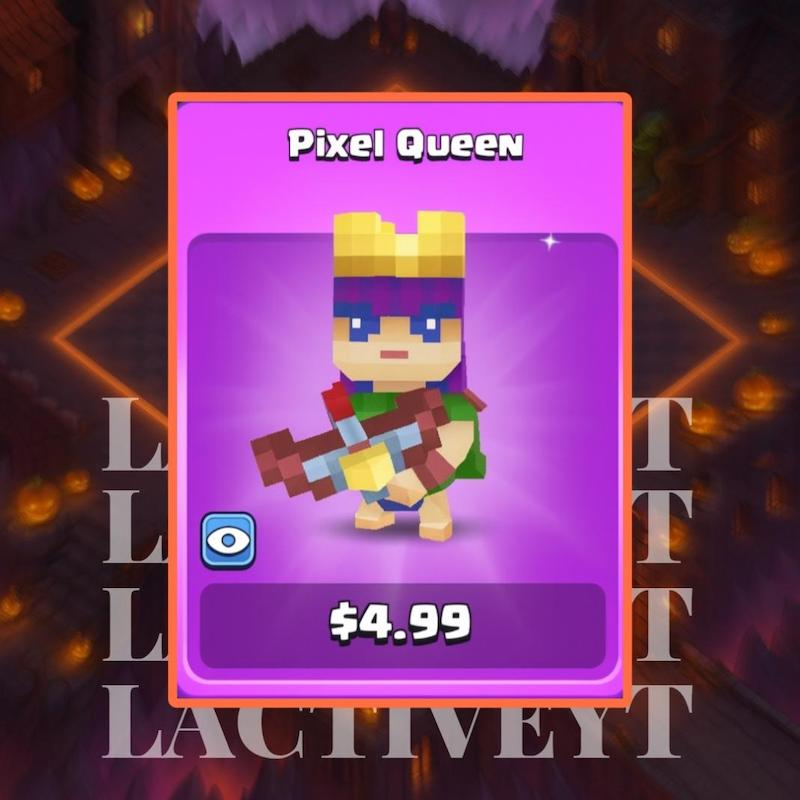 اسکین ملکه پیکسلی | Pixel Queen