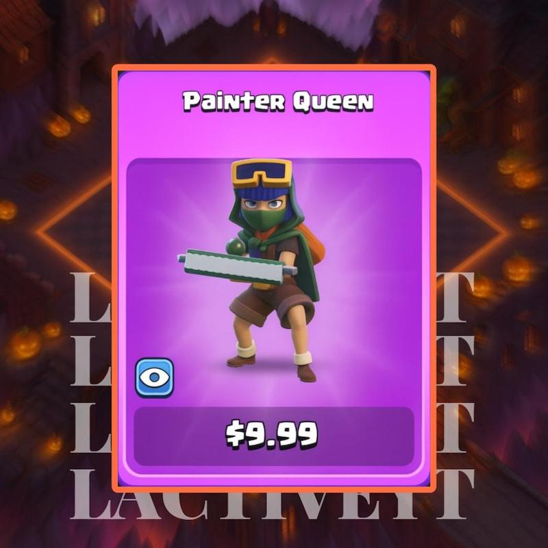 اسکین ملکه نقاش | Painter Queen