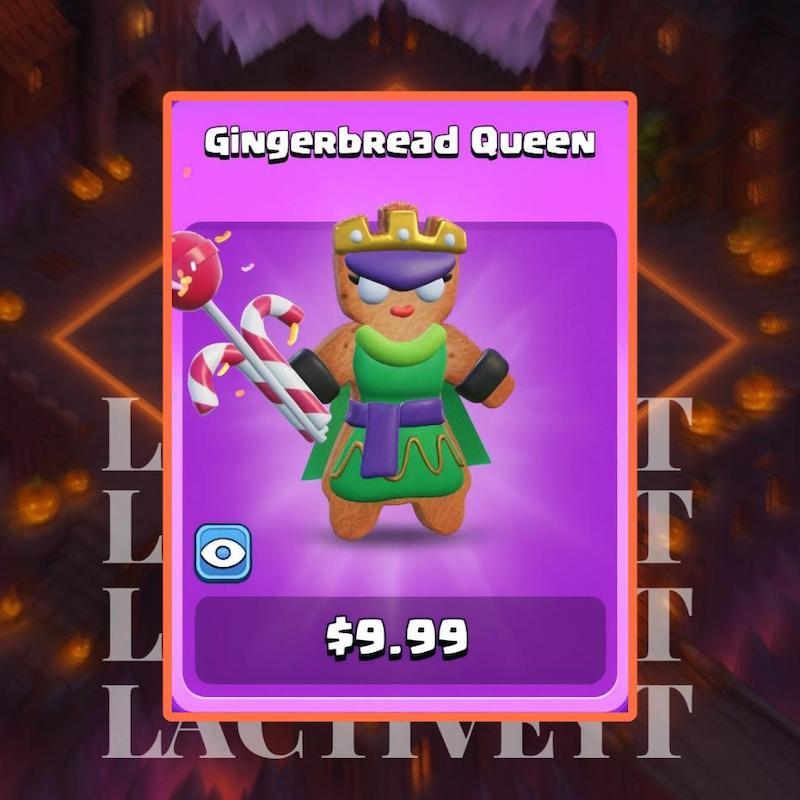 اسکین ملکه شیرینی زنجبیلی | Gingerbread Queen