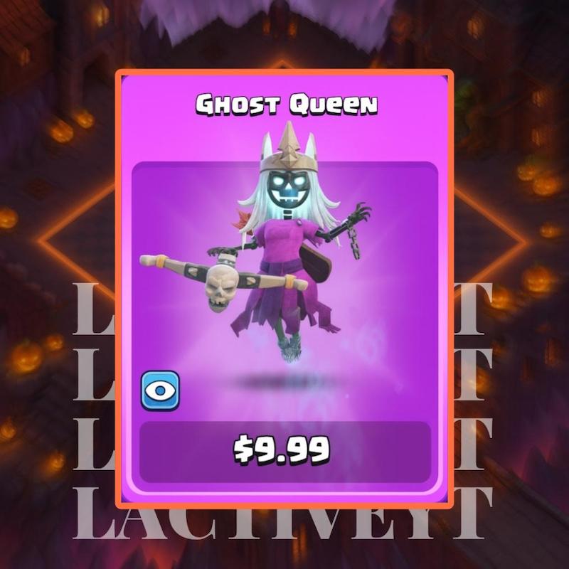 اسکین ملکه ارواح | Ghost Queen