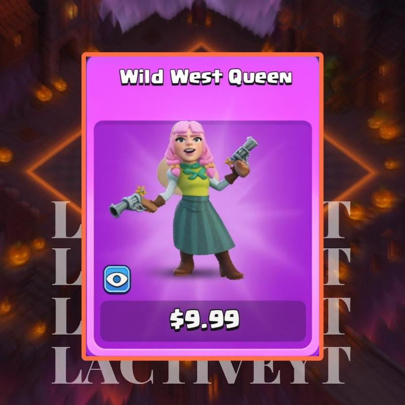 اسکین ملکه غرب وحشی | Wild West Queen