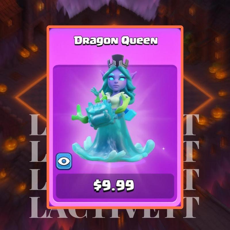 اسکین ملکه اژدها | Dragon Queen