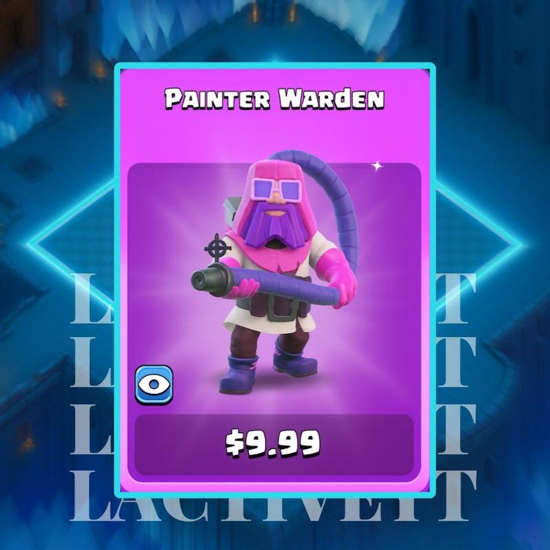 اسکین جادوگر نقاش | Painter Warden