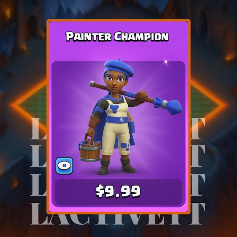 اسکین قهرمان نقاش | Painter Champion