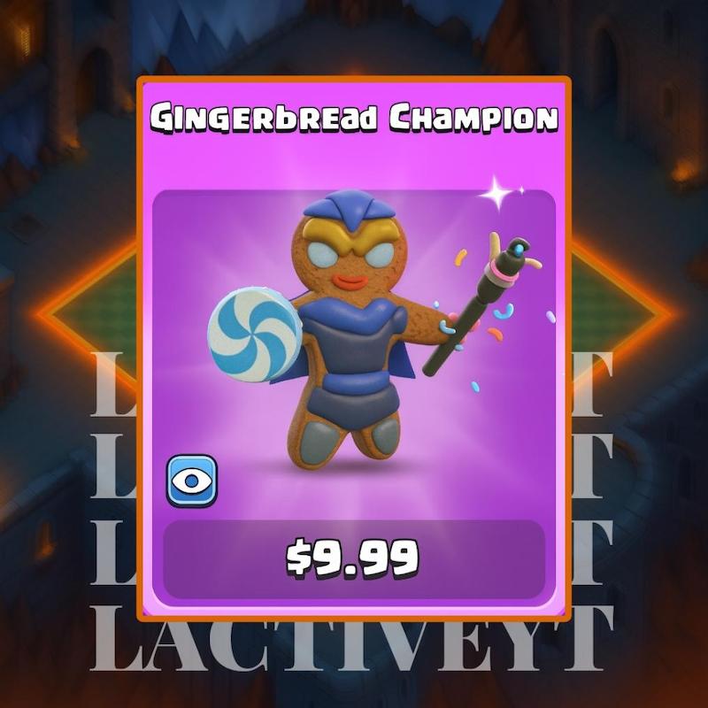 اسکین قهرمان بسکوییت زنجبیلی | Gingerbread Champion