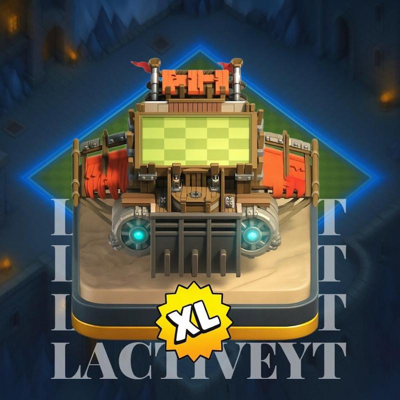 منظره ویران شده Wasteland کلش اف کلنز