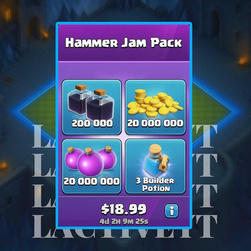 آفر بسته چکش کاری فشرده | Hammer Jam پک چهارم