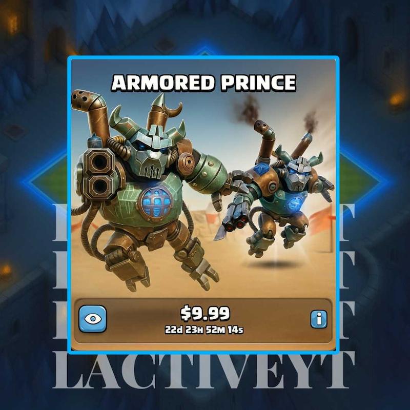 اسکین شاهزاده زره پوش | Armored Prince