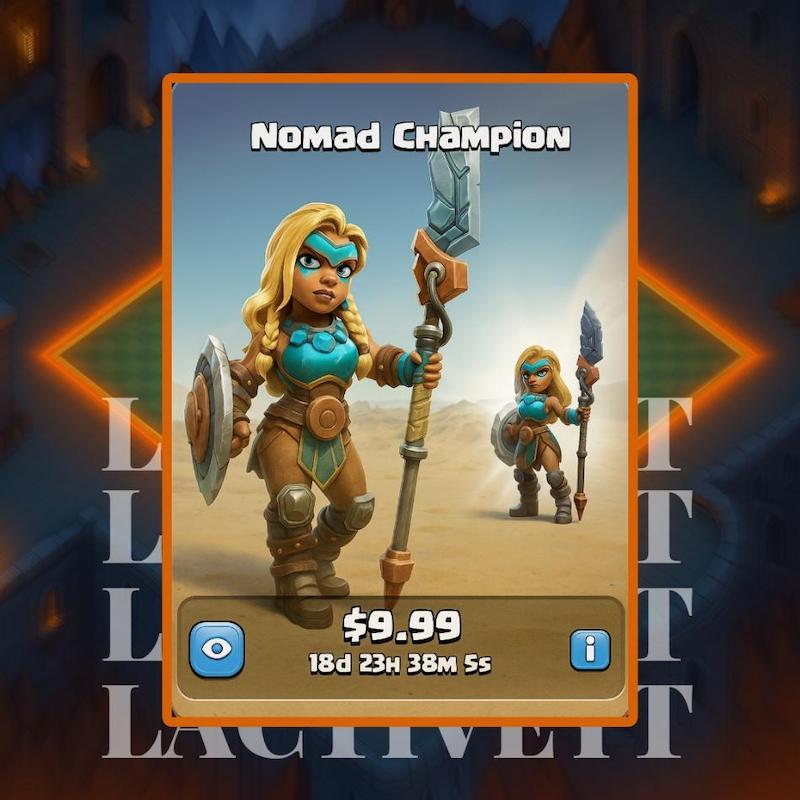 اسکین قهرمان کوچ نشین | Nomad Champion