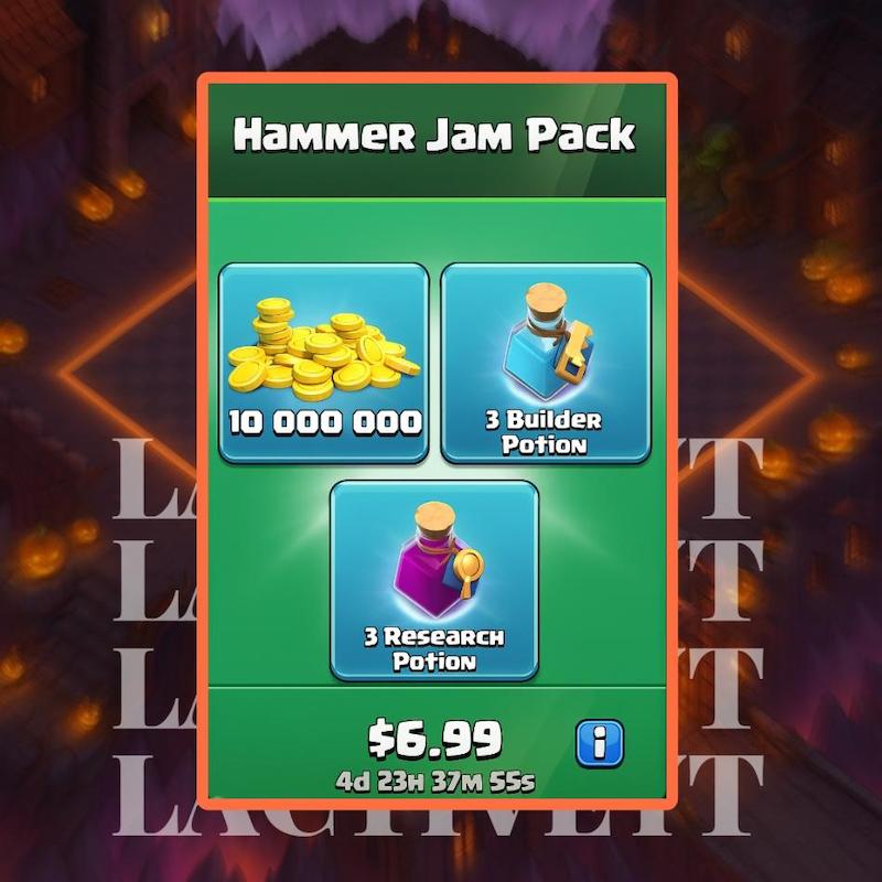 آفر بسته چکش کاری فشرده | Hammer Jam پک سوم