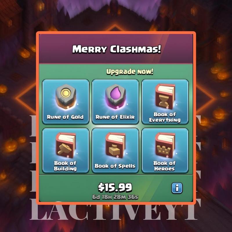 آفر کلش کریسمس مبارک پک سوم | Merry Clashmas