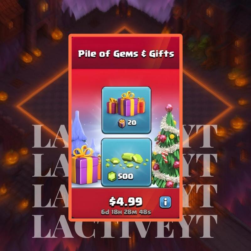 آفر توده جواهرات و هدایا | Pile of Gems Gifts