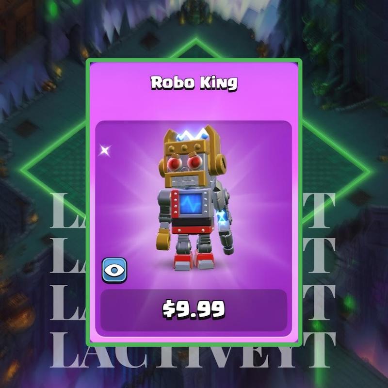 اسکین پادشاه رباتی | Robo King