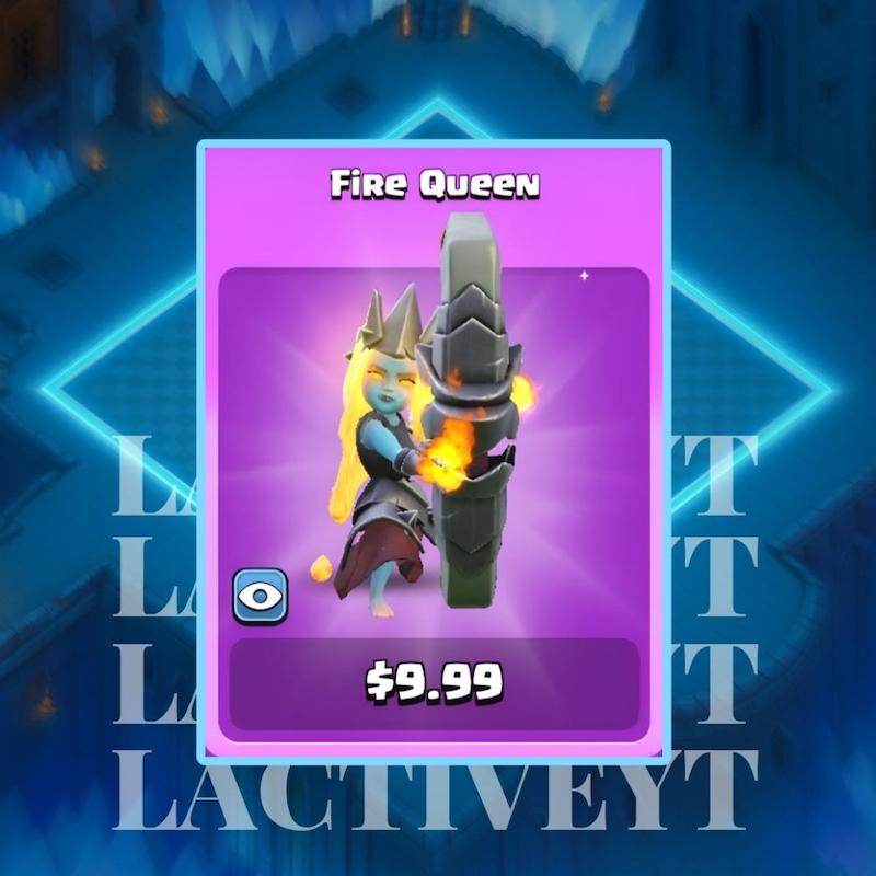 اسکین ملکه آتش | Fire Queen