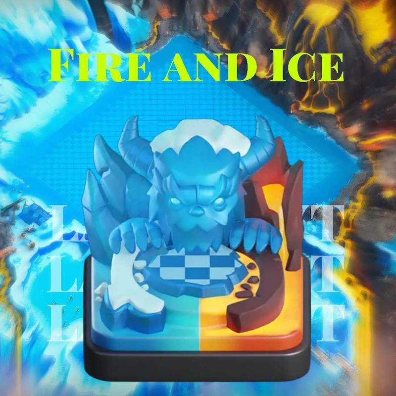 منظره آتش و یخ | Fire and Ice