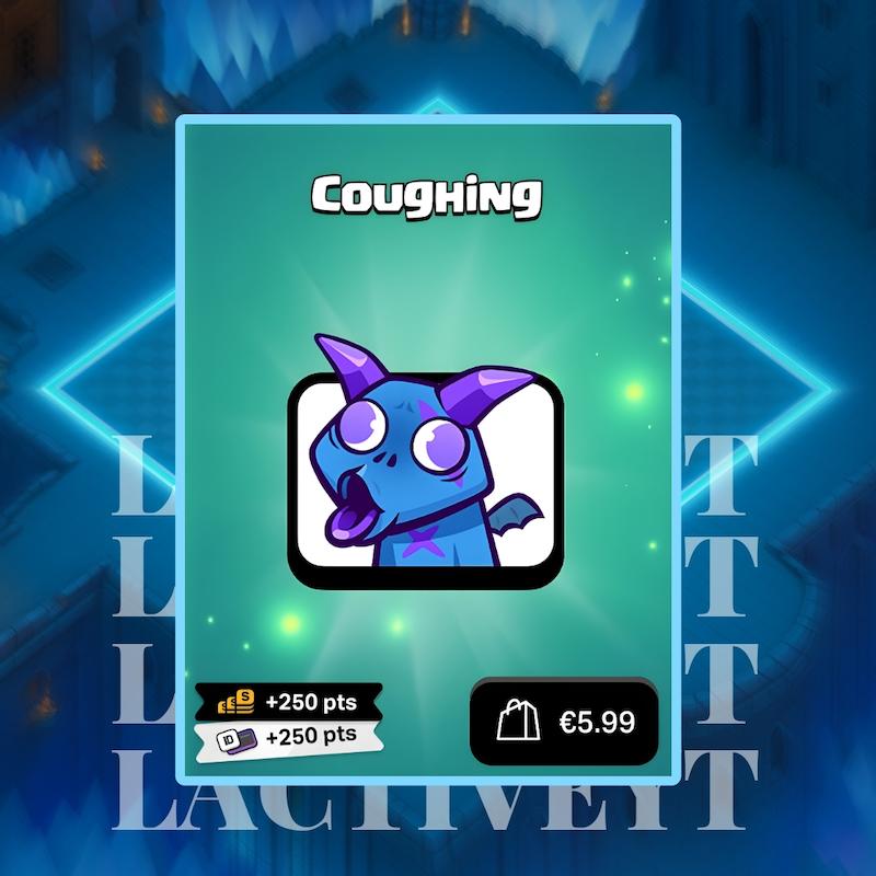 شکلک سرفه کردن | Coughing