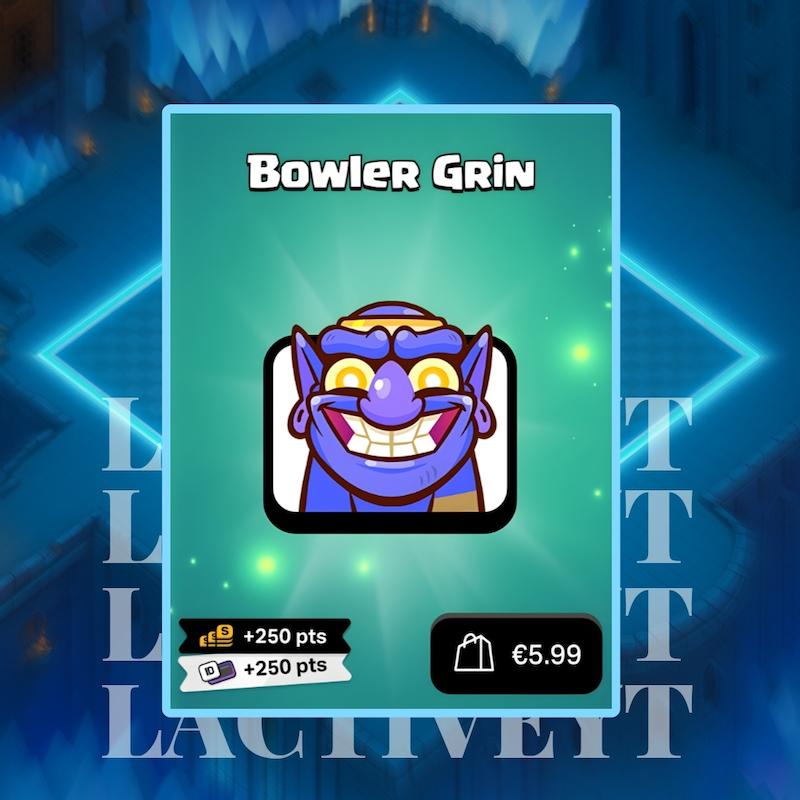 شکلک نیش خند له کننده | Bowler Grin