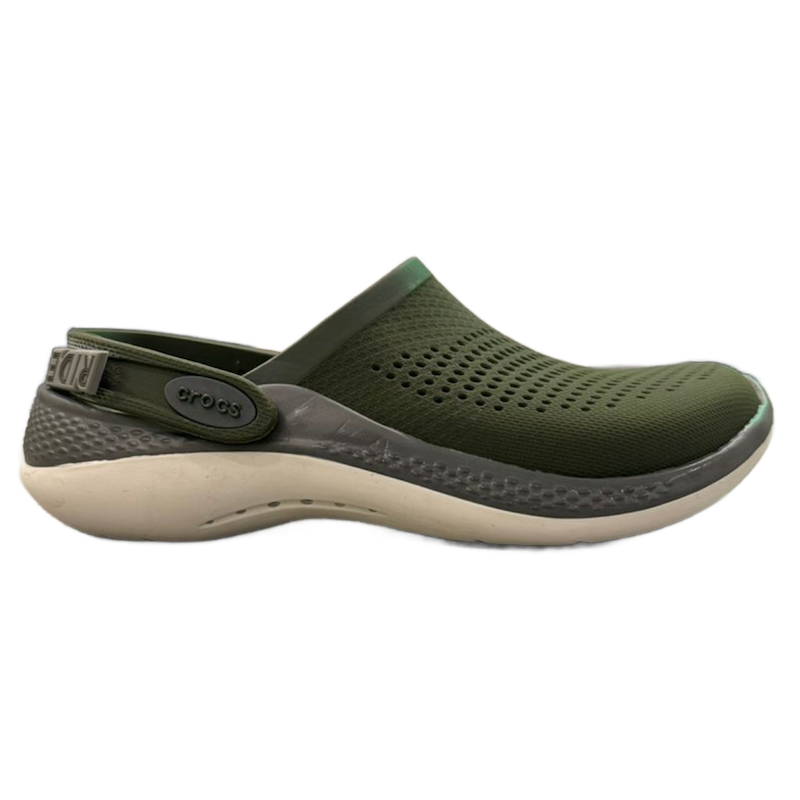 صندل کراکس مدل لایت راید 360 ( سبز ارتشی | طوسی ) - Literide 360 ( Army Green | Grey )