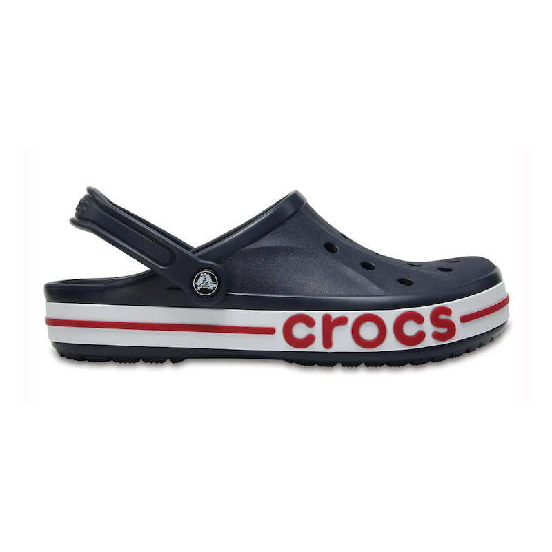صندل کراکس مدل بایا بند( سرمه ای | سفید ) -  ( Navy | White) Crocs Bayaband