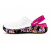 صندل کراکس مدل لایت راید (سفید | گلدار) - Crocs LiteRide Clog (White | Floral)