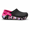 صندل کراکس مدل لایت راید (مشکی | گلدار) - Crocs LiteRide Clog (Black | Floral)