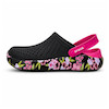 صندل کراکس مدل لایت راید (مشکی | گلدار) - Crocs LiteRide Clog (Black | Floral)