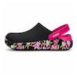 صندل کراکس مدل لایت راید (مشکی | گلدار) - Crocs LiteRide Clog (Black | Floral)