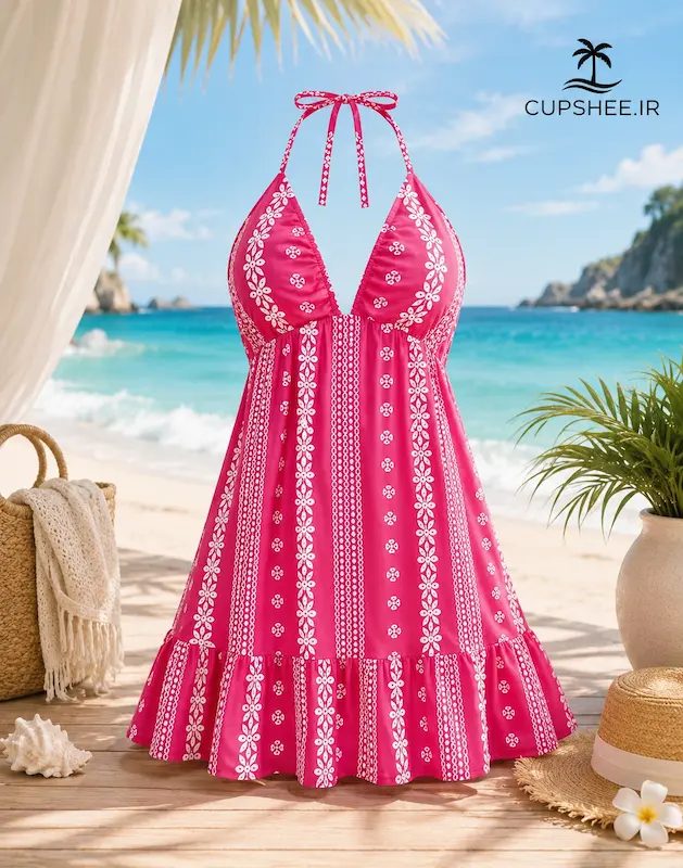پیراهن زنانه ساحلی کاپشی CUPSHE اورجینال