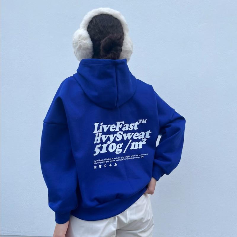 سوییشرت کاربنی Live Fast 