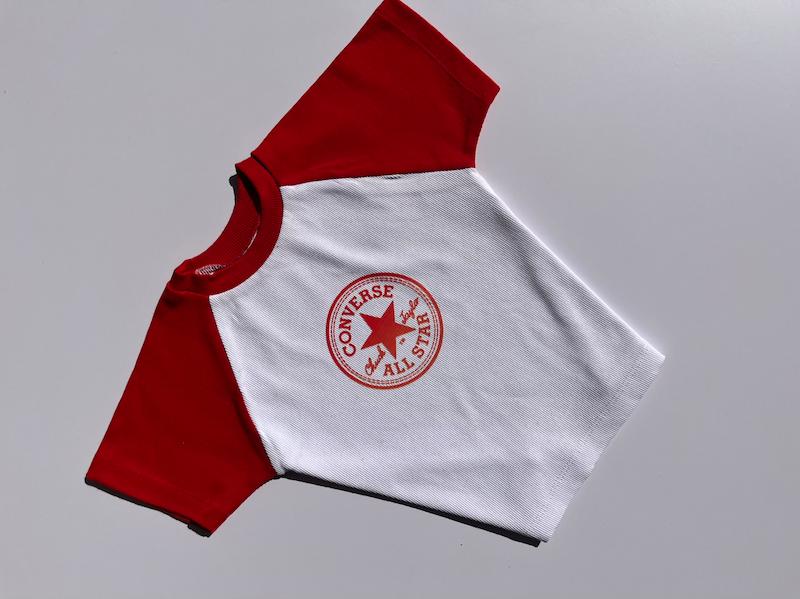 کراپ تیشرت Converse