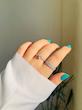 انگشتر حلقه و پشت حلقه💍❤️