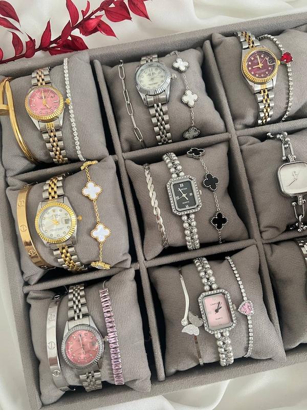 ساعت و دستبند