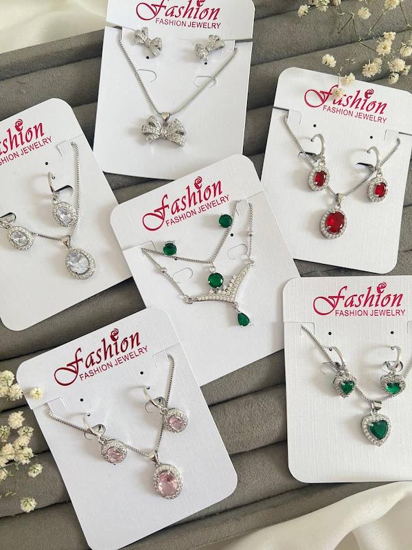 نیم ست جواهری 