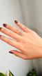 انگشتر حلقه تک نگین💍