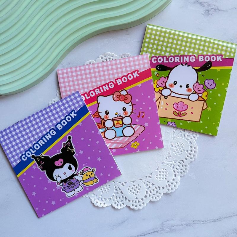 دفترچه رنگ آمیزی سری سانریو