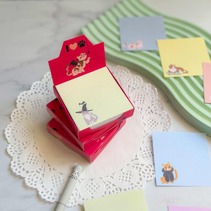 نوت باکس طرح گربه 