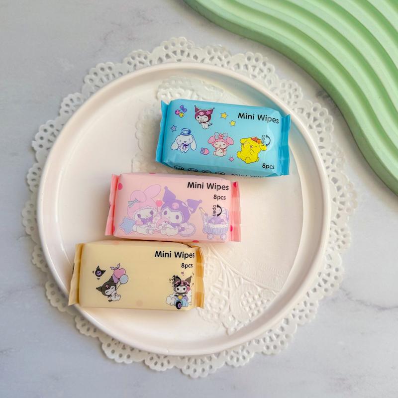 مینی دستمال مرطوب طرح کرومی