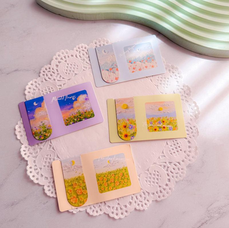 بوک مارک مگنتی طرح طبیعت