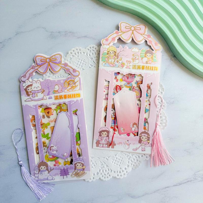 پک استیکر و بوک مارک