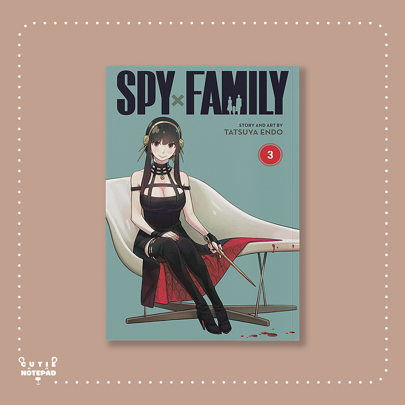 مانگا زبان اصلی Spy x Family جلد سوم