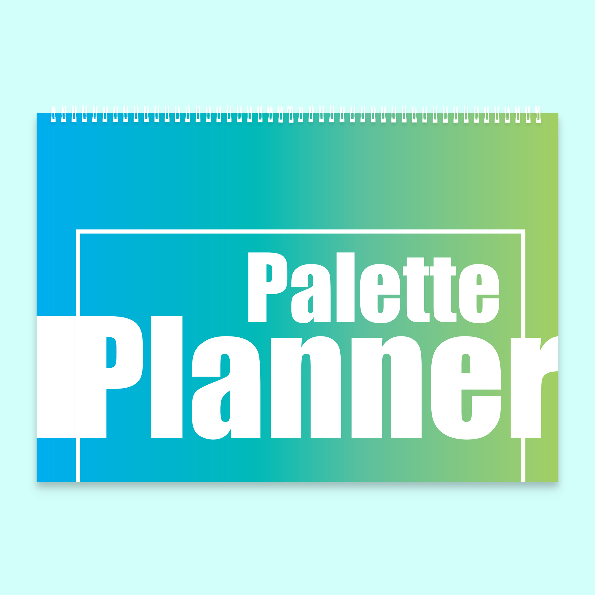 کیوتی نوت پد | Cutie Notepad | دفتر برنامه ریزی ماهانه کیوتی طرح Palette Planner