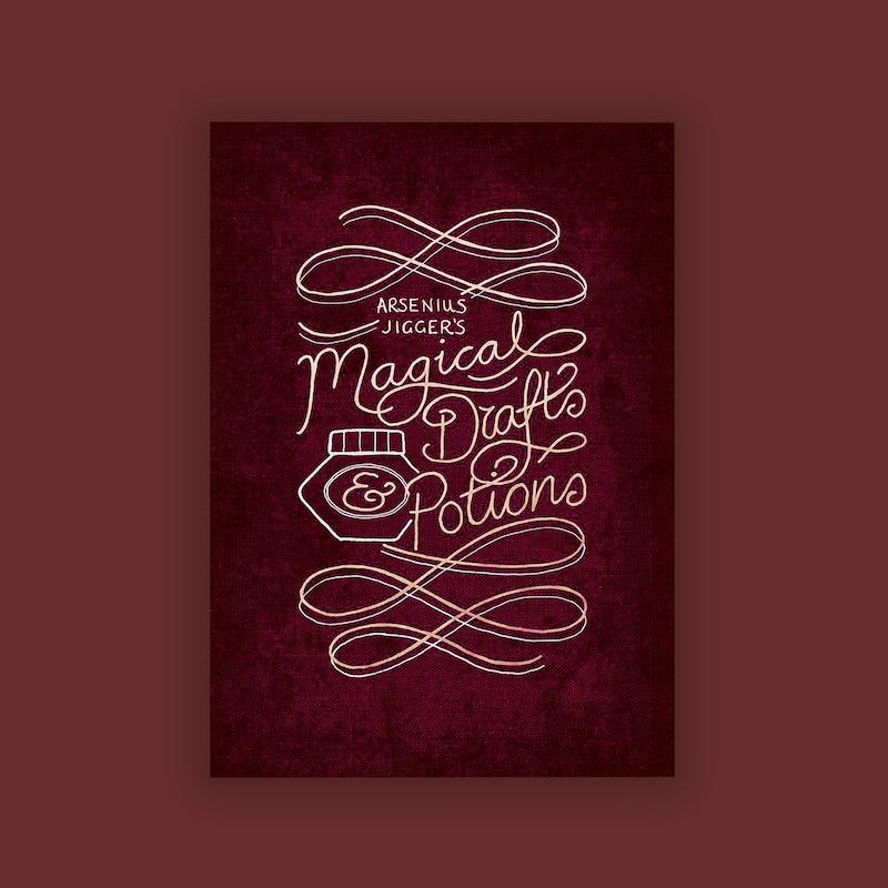 دفتر شطرنجی کیوتی Magical Drafts & Posions