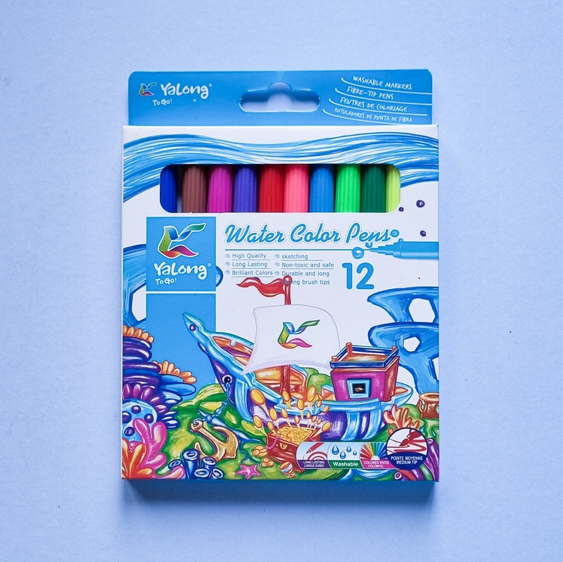 ست ماژیک آبرنگی Yalong مدل Water Color Pens