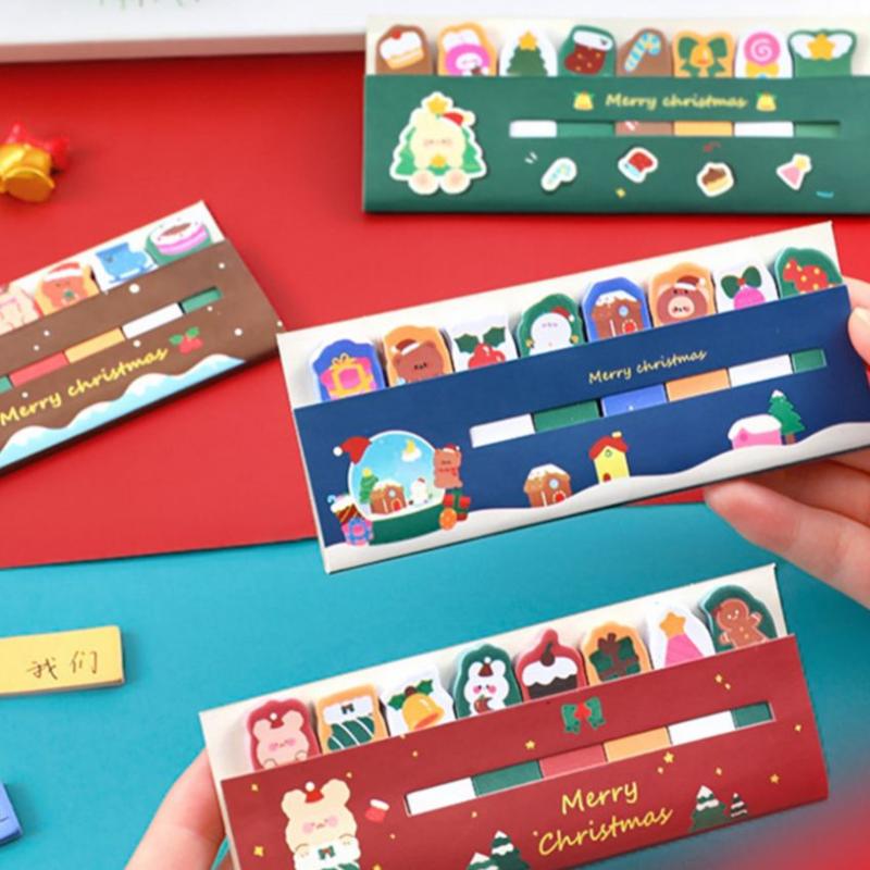 استیکی نوت ایندکس برند Hangsu مدل Cute Chrismas Bear