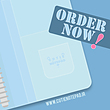 کلاسور چرمی کیوتی Blue Binder (20 حلقه)