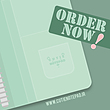 کلاسور چرمی کیوتی Green Binder (20 حلقه)