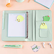 کلاسور چرمی کیوتی Green Binder (20 حلقه)