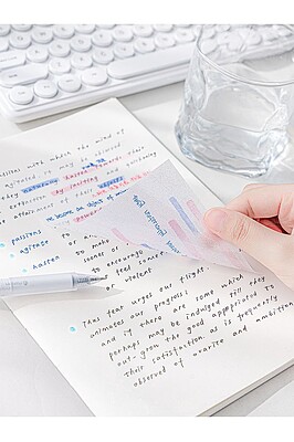 استیکی نوت شفاف سفید شاین دار Shining Sticky Note